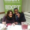 Johnathon sharing cookies with Rachael Ray! Which she loved by the way.